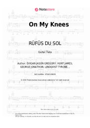 undefined RÜFÜS DU SOL - On My Knees