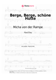 undefined Micha von der Rampe - Berge, Berge, schöne Hütte