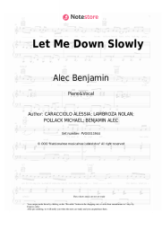 undefined Alec Benjamin, Alessia Cara - Let Me Down Slowly