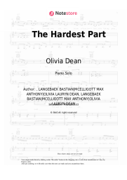 undefined Olivia Dean - The Hardest Part