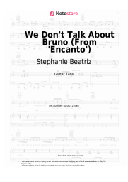 undefined Stephanie Beatriz, Lin-Manuel Miranda - We Don't Talk About Bruno (From 'Encanto')