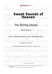 Sheet music, chords The Rolling Stones, Lady Gaga - Sweet Sounds of Heaven