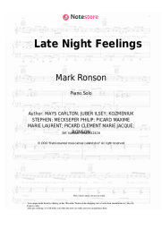 undefined Mark Ronson, Lykke Li - Late Night Feelings