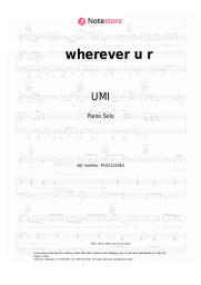 undefined UMI, V (BTS) - ​‎wherever u r