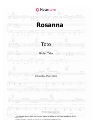 undefined Toto - Rosanna