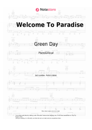 undefined Green Day - Welcome To Paradise