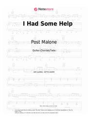 undefined Post Malone, Morgan Wallen - I Had Some Help