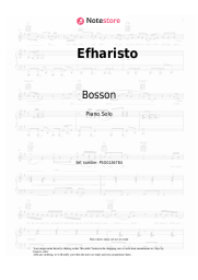 undefined Bosson - Efharisto