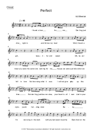 undefined Ed Sheeran - Perfect