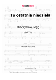 undefined Mieczysław Fogg - To ostatnia niedziela