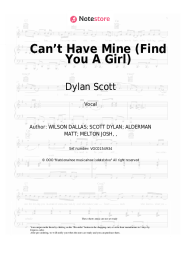 undefined Dylan Scott - Can’t Have Mine (Find You A Girl)