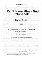 undefined Dylan Scott - Can’t Have Mine (Find You A Girl)