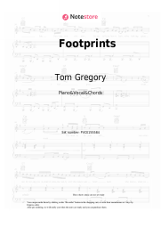 undefined Tom Gregory - Footprints