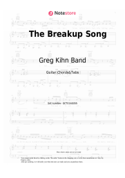 undefined Greg Kihn Band - The Breakup Song (They Don't Write 'Em)