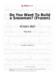 undefined Kristen Bell - Do You Want To Build a Snowman? (Frozen)