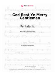 Sheet music, chords Pentatonix - God Rest Ye Merry Gentlemen