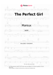 Sheet music, chords Mareux - The Perfect Girl