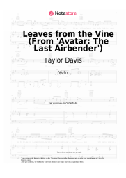 undefined Taylor Davis - Leaves from the Vine (From 'Avatar: The Last Airbender')