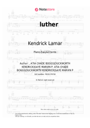 undefined Kendrick Lamar, SZA - luther