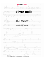 Sheet music, chords The Roches - Silver Bells