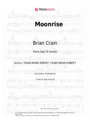 Sheet music, chords Brian Crain - Moonrise