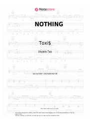 undefined Toxi$ - NOTHING