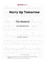 undefined The Weeknd - Hurry Up Tomorrow