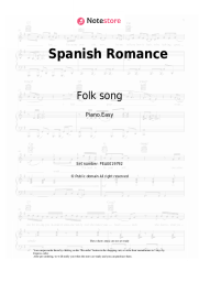undefined Folk song - Spanish Romance