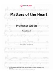 undefined Professor Green - Matters of the Heart