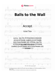 undefined Accept - Balls to the Wall