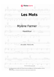 undefined Mylène Farmer, Seal - Les Mots