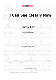 Sheet music, chords Jimmy Cliff - I Can See Clearly Now