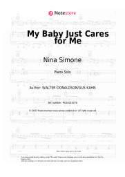 undefined Nina Simone - My Baby Just Cares for Me