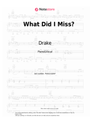 undefined Drake - What Did I Miss?