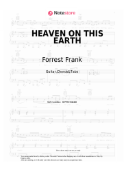undefined Forrest Frank, Torey D’Shaun - HEAVEN ON THIS EARTH