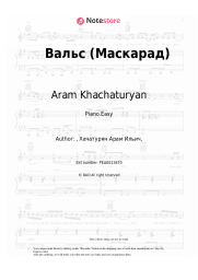 undefined Aram Khachaturyan - Waltz (Masquerade)
