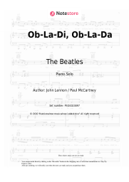 Sheet music, chords The Beatles - Ob-La-Di, Ob-La-Da