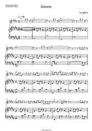 Sheet music, chords Yungblud - Ghosts