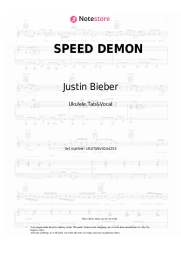 undefined Justin Bieber - SPEED DEMON