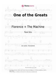 undefined Florence + The Machine - One of the Greats