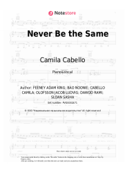 undefined Camila Cabello - Never Be the Same