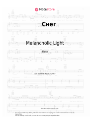 Sheet music, chords Melancholic Light - Снег