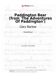 undefined Gary Barlow - Paddington Bear (from 'The Adventures Of Paddington')