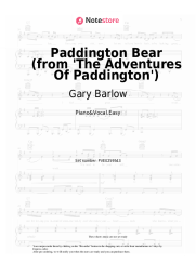 undefined Gary Barlow - Paddington Bear (from 'The Adventures Of Paddington')