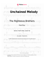 Sheet music, chords The Righteous Brothers - Unchained Melody
