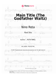 undefined Nino Rota - Main Title (The Godfather Waltz)