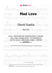 undefined David Guetta, Becky G, Sean Paul - Mad Love