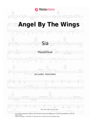 Sheet music, chords Sia - Angel By The Wings