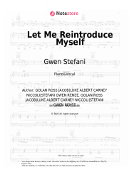 undefined Gwen Stefani - Let Me Reintroduce Myself
