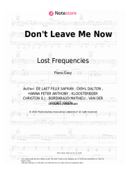 undefined Lost Frequencies, Mathieu Koss - Don't Leave Me Now